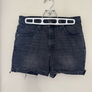 Madewell Charcoal Jean Shorts